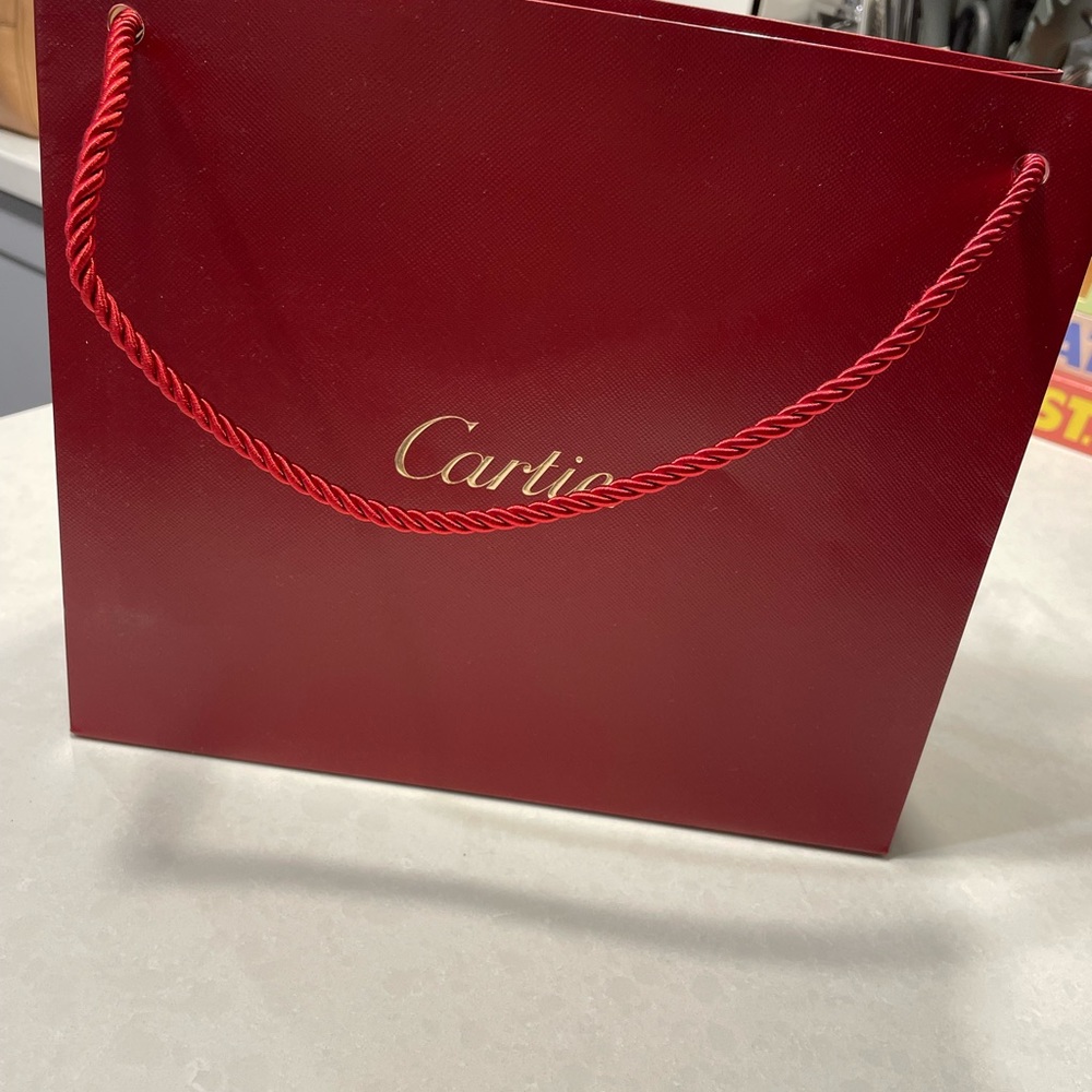 Real Cartier gift bag